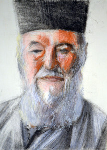 Πίνακας της Γεωργίας Μπλιάτσου από τη συλλογή ΄Απογραφές της μνήμης. Μαρτυρίες από τη Τζιά΄