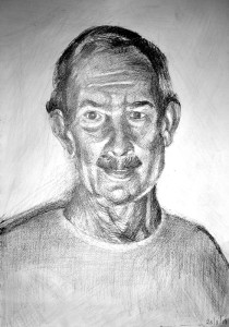 Πίνακας της Γεωργίας Μπλιάτσου από τη συλλογή ΄Απογραφές της μνήμης. Μαρτυρίες από τη Τζιά΄