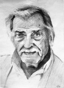 Πίνακας της Γεωργίας Μπλιάτσου από τη συλλογή ΄Απογραφές της μνήμης. Μαρτυρίες από τη Τζιά΄