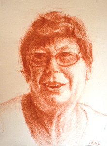 Πίνακας της Γεωργίας Μπλιάτσου από τη συλλογή ΄Απογραφές της μνήμης. Μαρτυρίες από τη Τζιά΄