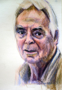 Πίνακας της Γεωργίας Μπλιάτσου από τη συλλογή ΄Απογραφές της μνήμης. Μαρτυρίες από τη Τζιά΄