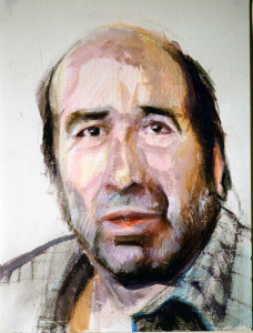 Πίνακας της Γεωργίας Μπλιάτσου από τη συλλογή ΄Απογραφές της μνήμης. Μαρτυρίες από τη Τζιά΄