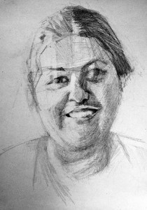 Πίνακας της Γεωργίας Μπλιάτσου από τη συλλογή ΄Απογραφές της μνήμης. Μαρτυρίες από τη Τζιά΄