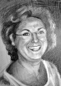 Πίνακας της Γεωργίας Μπλιάτσου από τη συλλογή ΄Απογραφές της μνήμης. Μαρτυρίες από τη Τζιά΄