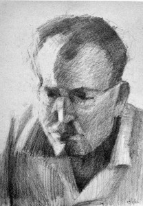 Πίνακας της Γεωργίας Μπλιάτσου από τη συλλογή ΄Απογραφές της μνήμης. Μαρτυρίες από τη Τζιά΄