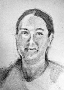 Πίνακας της Γεωργίας Μπλιάτσου από τη συλλογή ΄Απογραφές της μνήμης. Μαρτυρίες από τη Τζιά΄