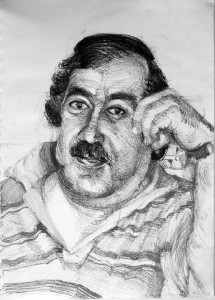 Πίνακας της Γεωργίας Μπλιάτσου από τη συλλογή ΄Απογραφές της μνήμης. Μαρτυρίες από τη Τζιά΄