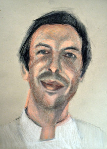 Πίνακας της Γεωργίας Μπλιάτσου από τη συλλογή ΄Απογραφές της μνήμης. Μαρτυρίες από τη Τζιά΄