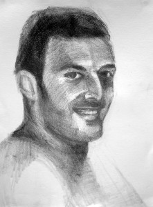 Πίνακας της Γεωργίας Μπλιάτσου από τη συλλογή ΄Απογραφές της μνήμης. Μαρτυρίες από τη Τζιά΄