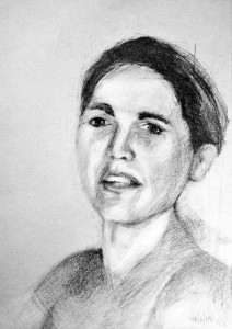 Πίνακας της Γεωργίας Μπλιάτσου από τη συλλογή ΄Απογραφές της μνήμης. Μαρτυρίες από τη Τζιά΄