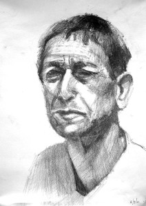 Πίνακας της Γεωργίας Μπλιάτσου από τη συλλογή ΄Απογραφές της μνήμης. Μαρτυρίες από τη Τζιά΄