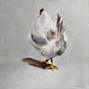 Πίνακας της Γεωργίας Μπλιάτσου από τη συλλογή ΄Φύσις εξαρκέει πάντα πάσιν΄