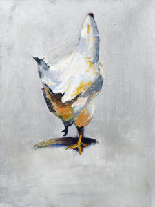 Πίνακας της Γεωργίας Μπλιάτσου από τη συλλογή ΄Φύσις εξαρκέει πάντα πάσιν΄