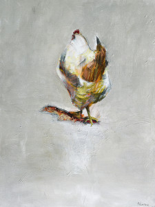 Πίνακας της Γεωργίας Μπλιάτσου από τη συλλογή ΄Φύσις εξαρκέει πάντα πάσιν΄