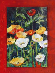 Πίνακας της Γεωργίας Μπλιάτσου από τη συλλογή ΄Φύσις εξαρκέει πάντα πάσιν΄