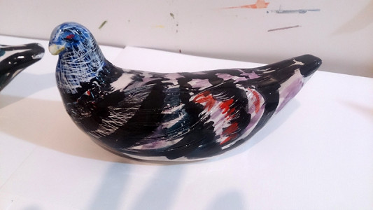 Κατασκευή της Γεωργίας Μπλιάτσου από τη συλλογή ΄Φύσις εξαρκέει πάντα πάσιν΄