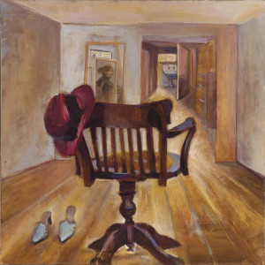 Πίνακας της Γεωργίας Μπλιάτσου από τη συλλογή ΄Απουσίες Παρουσίες΄