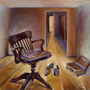 Πίνακας της Γεωργίας Μπλιάτσου από τη συλλογή ΄Απουσίες Παρουσίες΄