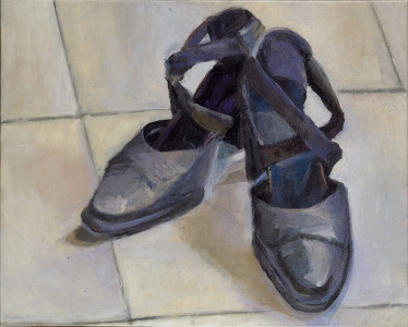 Πίνακας της Γεωργίας Μπλιάτσου από τη συλλογή ΄Απουσίες Παρουσίες΄