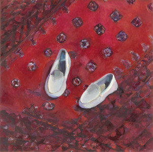 Πίνακας της Γεωργίας Μπλιάτσου από τη συλλογή ΄Απουσίες Παρουσίες΄