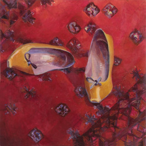 Πίνακας της Γεωργίας Μπλιάτσου από τη συλλογή ΄Απουσίες Παρουσίες΄