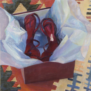 Πίνακας της Γεωργίας Μπλιάτσου από τη συλλογή ΄Απουσίες Παρουσίες΄