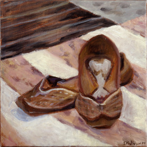 Πίνακας της Γεωργίας Μπλιάτσου από τη συλλογή ΄Απουσίες Παρουσίες΄