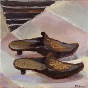 Πίνακας της Γεωργίας Μπλιάτσου από τη συλλογή ΄Απουσίες Παρουσίες΄