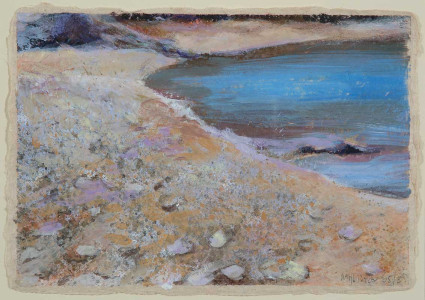 Πίνακας της Γεωργίας Μπλιάτσου από τη συλλογή ΄Λεξιλόγιο Μοναξιάς΄