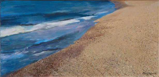 Πίνακας της Γεωργίας Μπλιάτσου από τη συλλογή ΄Λεξιλόγιο Μοναξιάς΄