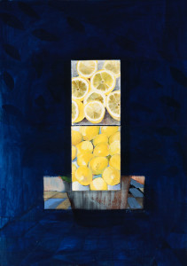 «Άρωμα» Μεικτή τεχνική 70Χ100 εκ. Πίνακας της Γεωργίας Μπλιάτσου από τη συλλογή ΄Οπτικά Παιχνίδια΄