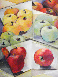 Πίνακας της Γεωργίας Μπλιάτσου από τη συλλογή ΄Οπτικά Παιχνίδια΄