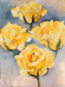 Πίνακας της Γεωργίας Μπλιάτσου από τη συλλογή ΄Οπτικά Παιχνίδια΄