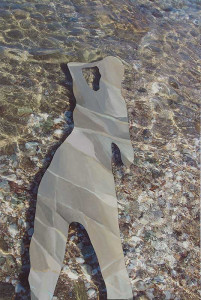 ‘Έργο της Γεωργίας Μπλιάτσου από τη συλλογή ΄Σκιές΄