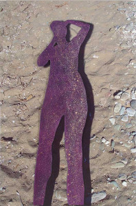 ‘Έργο της Γεωργίας Μπλιάτσου από τη συλλογή ΄Σκιές΄