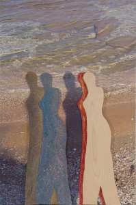 ‘Έργο της Γεωργίας Μπλιάτσου από τη συλλογή ΄Σκιές΄