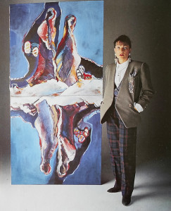 Πίνακας της Γεωργίας Μπλιάτσου από τη συλλογή ΄ Συναντήσεις΄