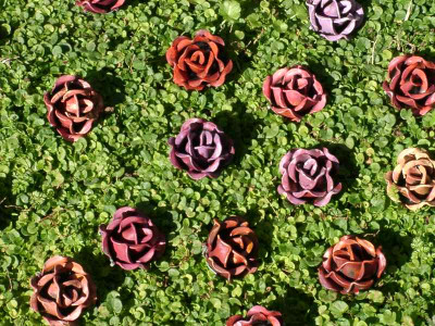 Κατασκευή της Γεωργίας Μπλιάτσου από τη συλλογή ΄Πορτρέτα Λουλουδιών΄