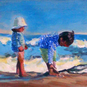 Πίνακας της Γεωργίας Μπλιάτσου από τη συλλογή ΄Αφηγήσεις΄