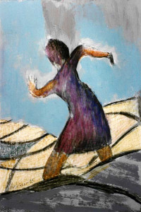 Πίνακας της Γεωργίας Μπλιάτσου από τη συλλογή ΄ Όστρακα Ι΄