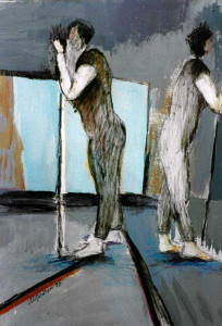 Πίνακας της Γεωργίας Μπλιάτσου από τη συλλογή ΄ Όστρακα Ι΄