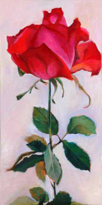 Πίνακας της Γεωργίας Μπλιάτσου από τη συλλογή ΄Περί ανθέων΄