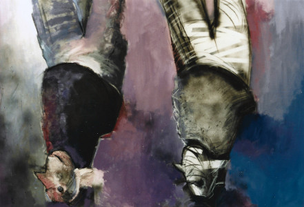 Πίνακας της Γεωργίας Μπλιάτσου από τη συλλογή ΄Πτώσεις΄