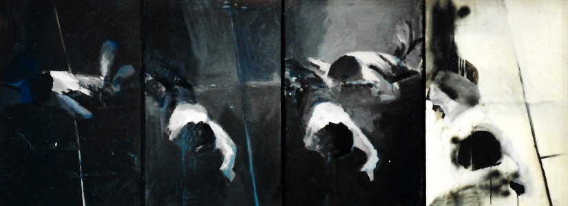 Πίνακας της Γεωργίας Μπλιάτσου από τη συλλογή ΄Πτώσεις΄