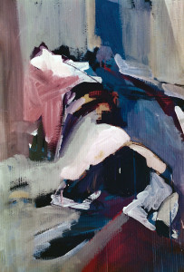 Πίνακας της Γεωργίας Μπλιάτσου από τη συλλογή ΄Πτώσεις΄