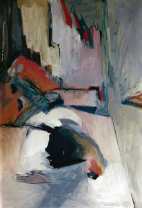 Πίνακας της Γεωργίας Μπλιάτσου από τη συλλογή ΄Πτώσεις΄