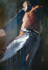 Πίνακας της Γεωργίας Μπλιάτσου από τη συλλογή ΄Πτώσεις΄