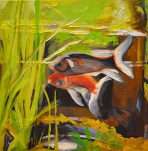 Πίνακας της Γεωργίας Μπλιάτσου από τη συλλογή ΄Χωρίς άκρη΄