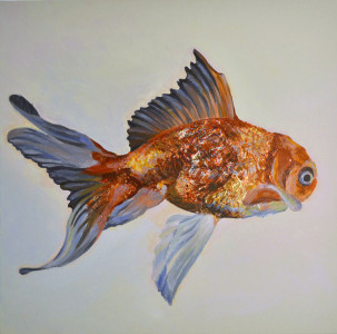 Πίνακας της Γεωργίας Μπλιάτσου από τη συλλογή ΄Χωρίς άκρη΄