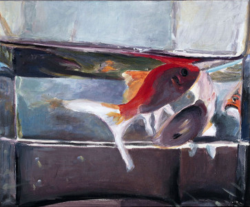 Πίνακας της Γεωργίας Μπλιάτσου από τη συλλογή ΄Χωρίς άκρη΄